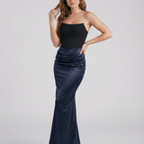 Vestido Maxi Celeste