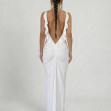 Vestido Maxi Celeste