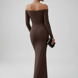 Vestido Maxi Celeste
