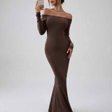 Vestido Maxi Celeste