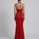 Vestido Maxi Celeste