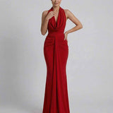 Vestido Maxi Celeste