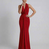 Vestido Maxi Celeste