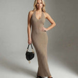 Vestido Maxi Celeste