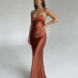 Vestido Maxi Celeste