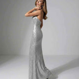 Vestido Maxi Celeste