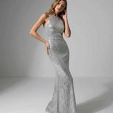 Vestido Maxi Celeste