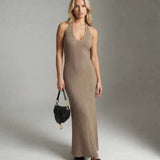 Vestido Maxi Celeste