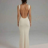 Vestido Maxi Celeste