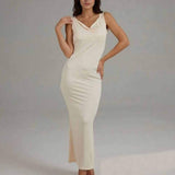 Vestido Maxi Celeste