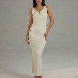 Vestido Maxi Celeste