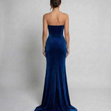 Vestido Maxi Celeste