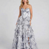 Vestido Maxi Celeste