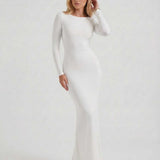 Vestido Maxi Celeste