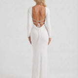 Vestido Maxi Celeste