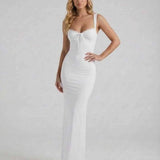 Vestido Maxi Celeste