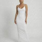 Vestido Maxi Celeste