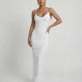 Vestido Maxi Celeste