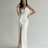 Vestido Maxi Celeste