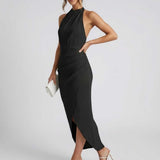 Vestido Midi Celeste