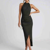 Vestido Midi Celeste