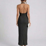 Vestido Midi Celeste