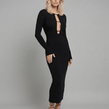 Vestido Midi Celeste