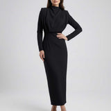 Vestido Midi Celeste