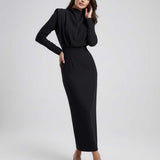 Vestido Midi Celeste