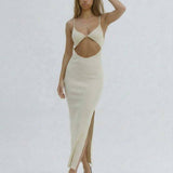 Vestido Midi Celeste