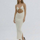 Vestido Midi Celeste