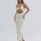 Vestido Midi Celeste