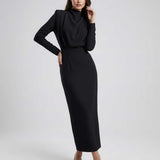 Vestido Midi Celeste