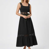 Vestido Midi Celeste