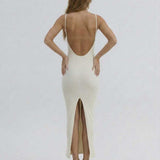 Vestido Midi Celeste