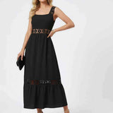Vestido Midi Celeste