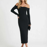 Vestido Midi Celeste