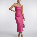 Vestido Midi Celeste