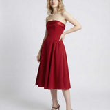 Vestido Midi Celeste