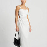 Vestido Midi Celeste