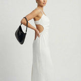 Vestido Midi Celeste