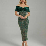 Vestido Midi Celeste