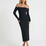 Vestido Midi Celeste
