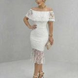 Vestido Midi Celeste