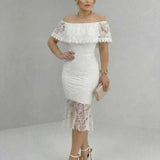 Vestido Midi Celeste