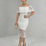 Vestido Midi Celeste