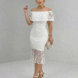 Vestido Midi Celeste