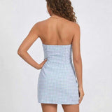 Vestido Mini Celeste