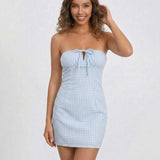 Vestido Mini Celeste