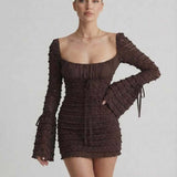Vestido Mini Celeste